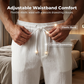 Set de cămașă și pantaloni texturați pentru bărbați, 2 piese