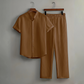 Set de cămașă și pantaloni texturați pentru bărbați, 2 piese
