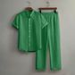 Set de cămașă și pantaloni texturați pentru bărbați, 2 piese