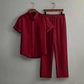 Set de cămașă și pantaloni texturați pentru bărbați, 2 piese