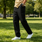 Pantaloni cargo pentru bărbați, croială lejeră, picior drept