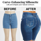 Șorturi din denim stretch cu talie înaltă pentru femei