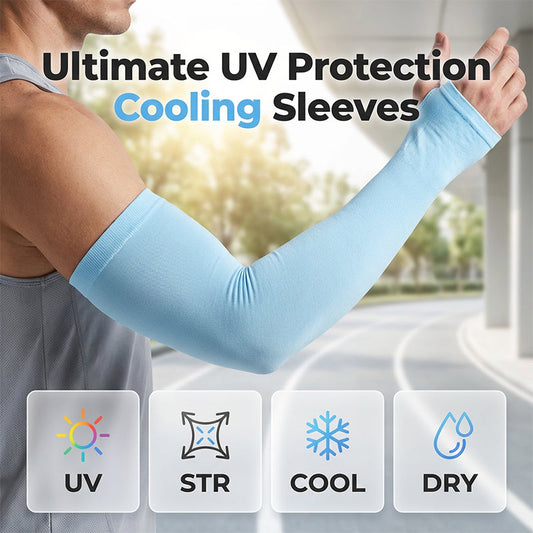 Manșoane de braț răcoritoare unisex cu protecție UV