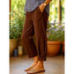📢📢REDUCERE DE 40%!! ✨👖Pantaloni casual pentru femei, cu talie elastică