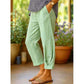 📢📢REDUCERE DE 40%!! ✨👖Pantaloni casual pentru femei, cu talie elastică
