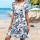 👗Rochie casual pentru femei, în stil boem, cu imprimeu floral