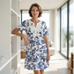 👗Rochie casual pentru femei, în stil boem, cu imprimeu floral