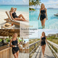 🩱Costum de baie dintr-o singură piesă, cu plasă sexy și patchwork, pentru femei