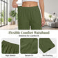 Set de top cu mânecă scurtă și pantaloni scurți, lejer, pentru femei