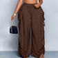 👖 ACUM CU 30% REDUCERE! 🏮 Pantaloni tip lanternă, lejeri pentru femei, cu șnur – moi și vaporoși – țesătură respirabilă, manșete elastice – perfecți pentru vară, plajă sau look-uri boho-chic 🌸