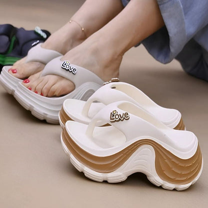 【EU36-40】👡Sandale cu platformă pentru femei, tip șlapi