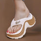 【EU36-40】👡Sandale cu platformă pentru femei, tip șlapi