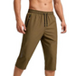 📢📢REDUCERE 40% !! ⏰Pantaloni scurți 3/4 pentru bărbați, cu uscare rapidă, tip jogger