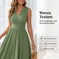 👗Rochie elegantă pentru femei, fără mâneci, cu decolteu în V