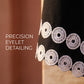 ✨ Set lejer damă 2 piese, bluză fără mâneci cu bordură model circular