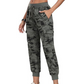 Pantaloni jogger cargo ușori pentru femei, cu buzunare