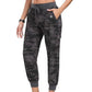 Pantaloni jogger cargo ușori pentru femei, cu buzunare