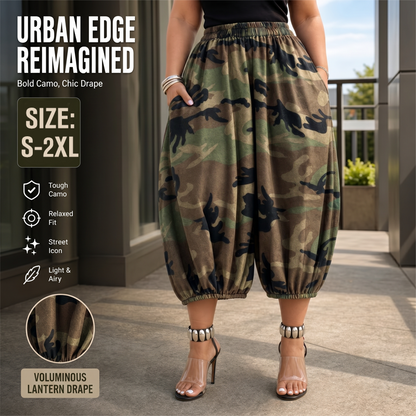 Pantaloni scurți de camuflaj pentru femei, vară