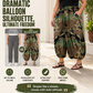 Pantaloni scurți de camuflaj pentru femei, vară