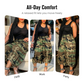 Pantaloni scurți de camuflaj pentru femei, vară
