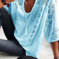 👚 45% REDUCERE ACUM! 🌸 Bluză pentru femei cu guler U și croșetat – Șnur cu ciucuri și mâneci scurte – Chic casual de vară 🌿
