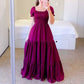 🌸 Rochie maxi elegantă femei cu volane, croială lejeră confortabilă