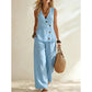 💎 Set exclusiv elegant 2 piese pentru femei, compus din vestă croită și pantaloni potriviți