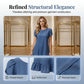 👗✨Rochie elegantă din denim spălat – Eleganță zilnică fără efort💙