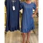 👗✨Rochie elegantă din denim spălat – Eleganță zilnică fără efort💙