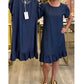 👗✨Rochie elegantă din denim spălat – Eleganță zilnică fără efort💙
