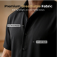 👕 Set casual bărbați 2 piese, cămașă mâneci scurte și pantaloni