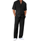 👕 Set casual bărbați 2 piese, cămașă mâneci scurte și pantaloni