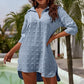 ✨ Cămașă damă elegantă din șifon jacquard, lejeră, model oversized confortabil
