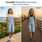 ✨ Șorturi denim distrus femei, croială casual confortabilă