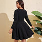 ✨ Rochie tricotată femei cu mâneci lungi, disponibilă în mărimi mari