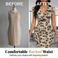 🌷 Rochie înfășurată femei de vară, decolteu V, mâneci cu volane și imprimeu floral, confortabilă
