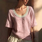 👚 REDUCERE 45% ACUM! 🌸 Bluză de vară din dantelă vintage – Dantelă delicată și croială aerisită – Perfectă pentru zile călduroase, look-uri romantice sau ocazii speciale – feminină, ușoară și versatilă 🌿✨