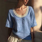 👚 REDUCERE 45% ACUM! 🌸 Bluză de vară din dantelă vintage – Dantelă delicată și croială aerisită – Perfectă pentru zile călduroase, look-uri romantice sau ocazii speciale – feminină, ușoară și versatilă 🌿✨