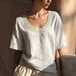 👚 REDUCERE 45% ACUM! 🌸 Bluză de vară din dantelă vintage – Dantelă delicată și croială aerisită – Perfectă pentru zile călduroase, look-uri romantice sau ocazii speciale – feminină, ușoară și versatilă 🌿✨
