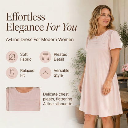 Rochie casual în linie A pentru femei