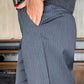 Pantaloni de costum casual cu talie înaltă, croi drept, pentru femei