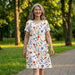 Rochie casual pentru femei cu imprimeu floral