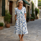 Rochie casual pentru femei cu imprimeu floral
