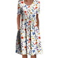 Rochie casual pentru femei cu imprimeu floral