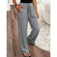 💖 Pantaloni Drepti cu Dantela Laterala & Snur – Alungesc Silueta, Confortabili & Eleganti – Pentru Femeia care Iubeste Stilul fara Efort ✨