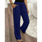💖 Pantaloni Drepti cu Dantela Laterala & Snur – Alungesc Silueta, Confortabili & Eleganti – Pentru Femeia care Iubeste Stilul fara Efort ✨
