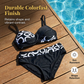 🌺👙 Costum de baie bikini cu imprimeu senzual