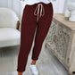 ✨ Pantaloni Casual cu Șnur & Croială Conică – Subtiază Silueta, Confortabili și Eleganți 🌿