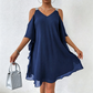 ✨ Rochie Lejeră cu Umeri Goi și Decolteu în V – Elegantă, Feminină, 4 Culori