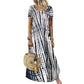 ⏰ OFERTĂ LIMITATĂ ÎN TIMP | Rochie casual de damă lejeră cu imprimeu tie-dye, model trendy de vară
